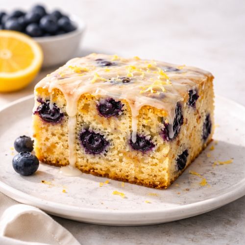 Blueberry Lemon Cornbread first watch