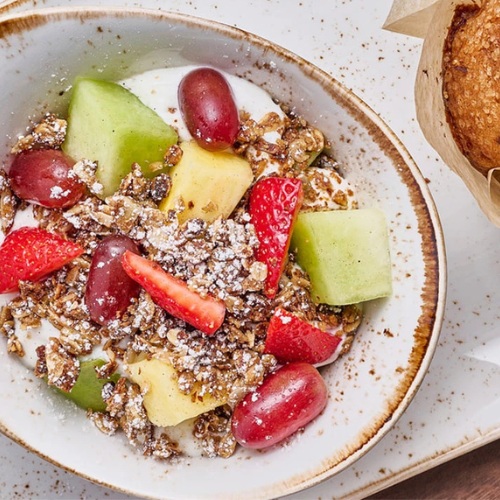 Sunrise Granola Bowl first watch menu