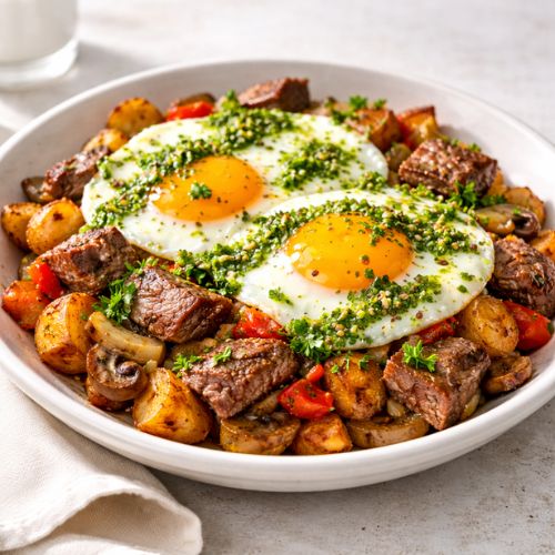 Chimichurri Steak and Eggs Hash First Watch